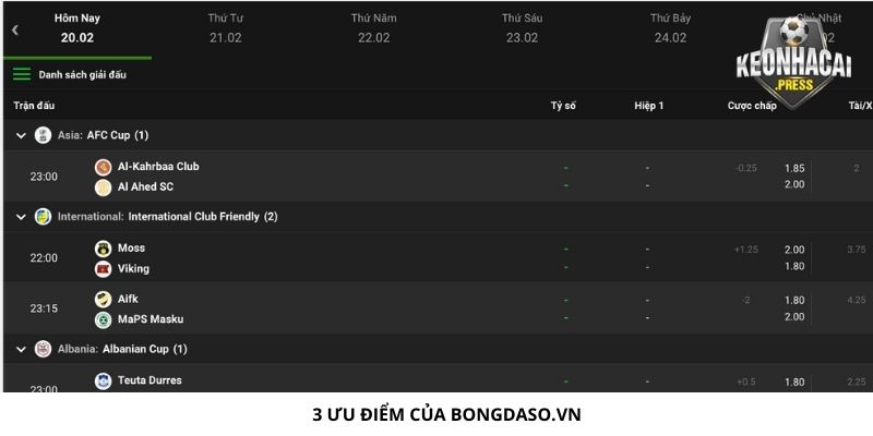 Bongdaso.vn Là Gì? Thông Tin Mới Về Trang Bóng Đá Hàng Đầu - 3 uu diem cua bongdaso.vn la gi 3 ưu điểm của trang Bongdaso.vn